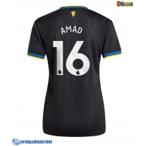 Fotballdrakt Dame Manchester United Amad Diallo #16 Tredjedrakt 2025-26 Kortermet